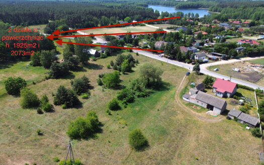 SŁAWICA – DZIAŁKI W SĄSIEDZTWIE LASU , FRONT 45M